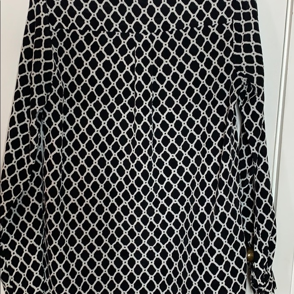 Gap size Sm/tall black/white tunic top - Picture 7 of 7
